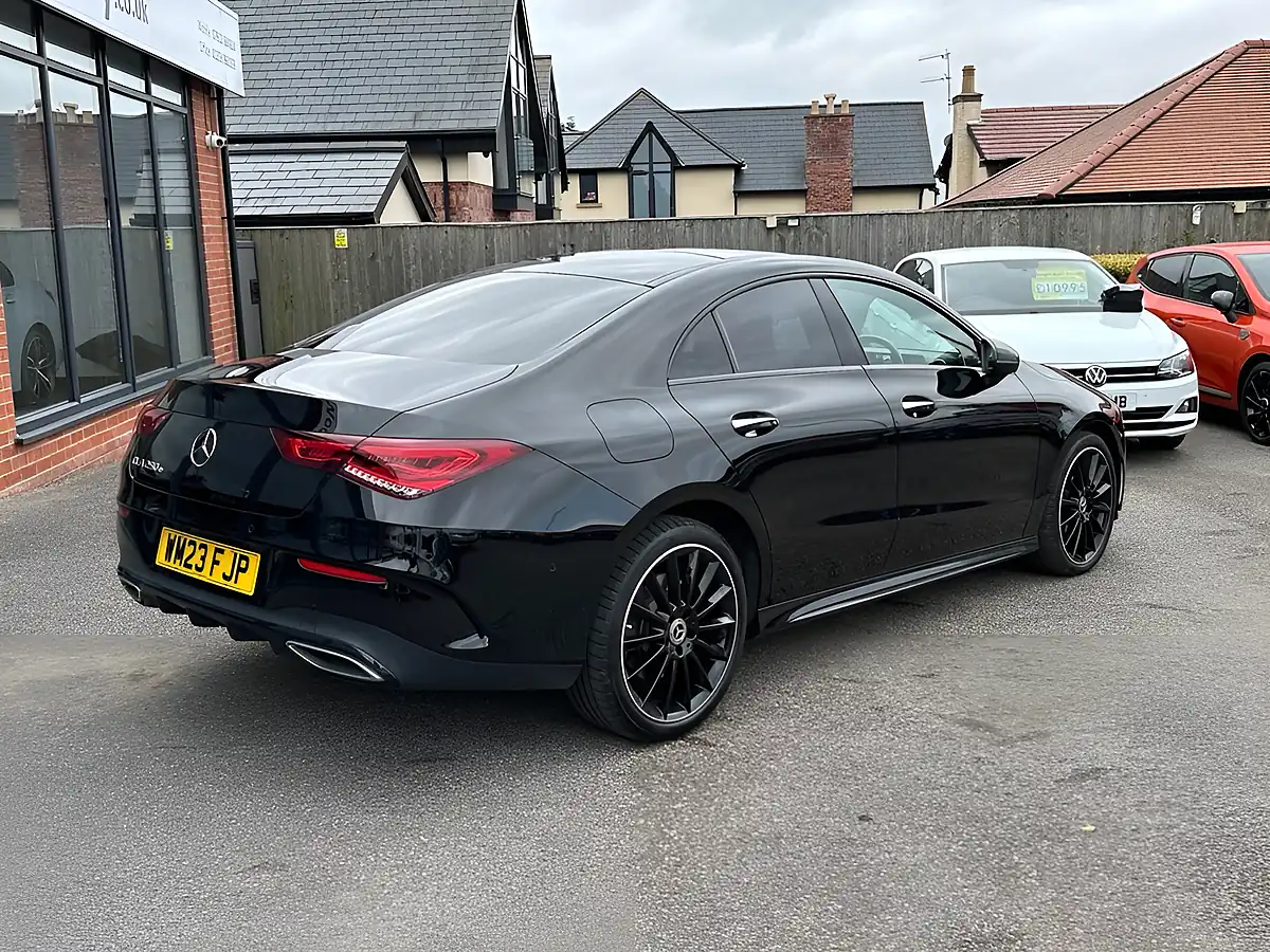 Used 2023 Mercedes-Benz Cla AMG Line Night Edition (premium Plus) Black - Interior and Exterior details 7