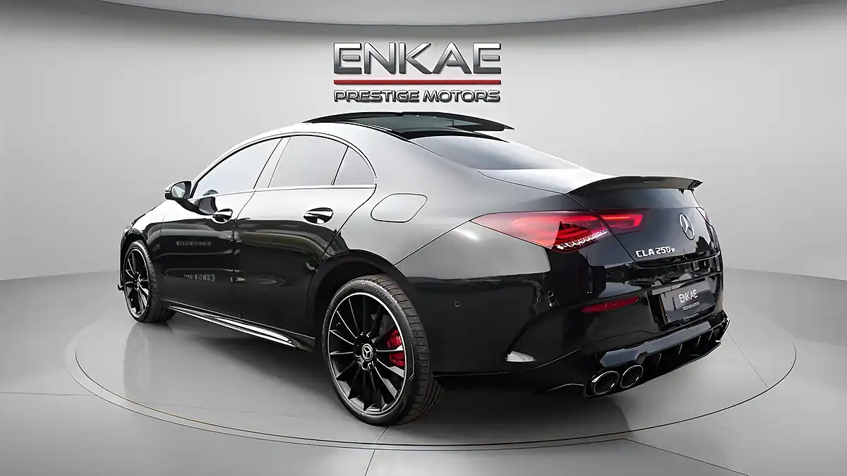 Used 2023 Mercedes-Benz Cla AMG Line Night Edition (premium Plus) Black - Front View
