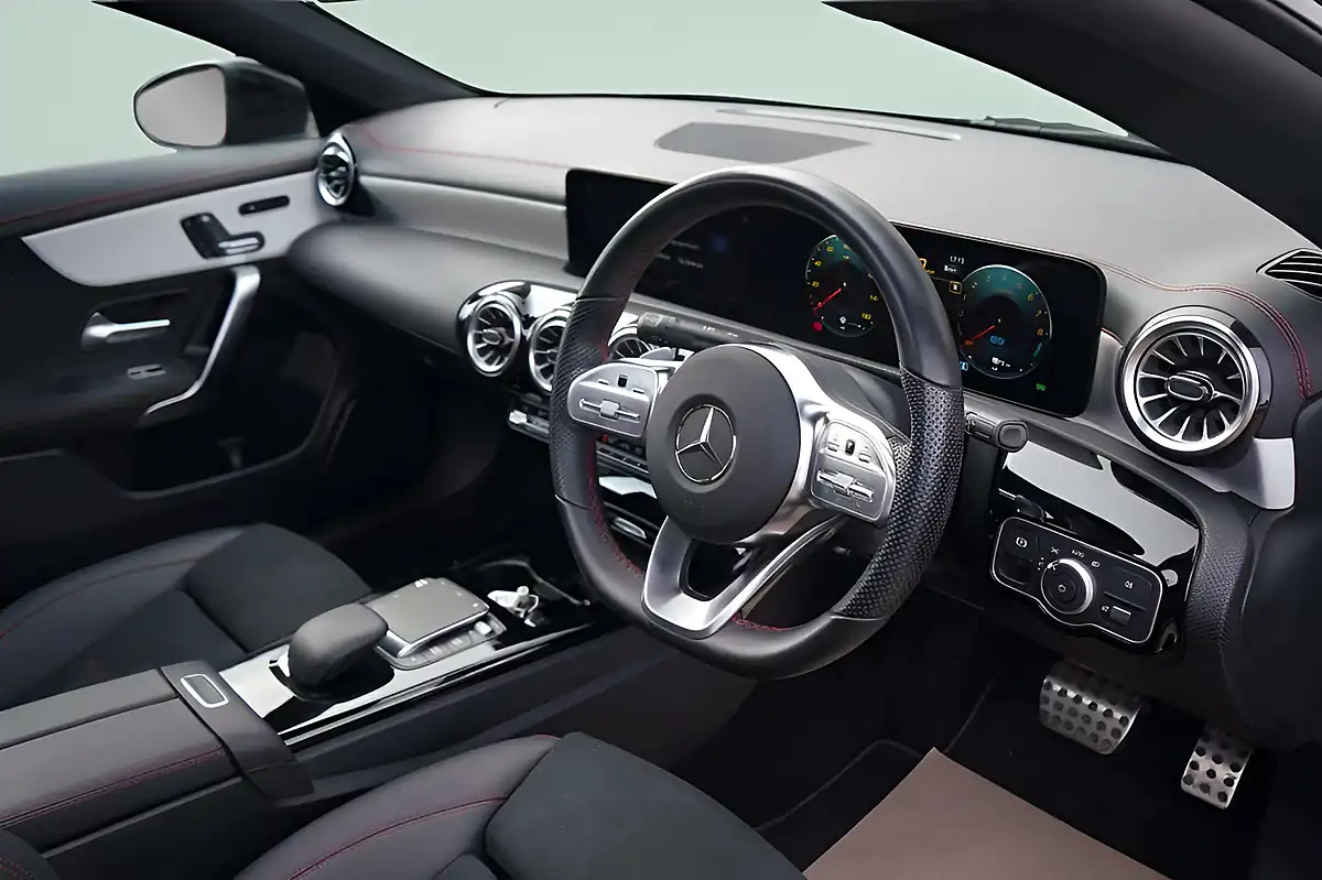 Used 2023 Mercedes-Benz Cla AMG Line Night Edition (premium Plus) Black - Interior and Exterior details 17