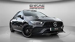 Used 2023 Mercedes-Benz Cla AMG Line Night Edition (premium Plus) Black - Interior and Exterior details 2