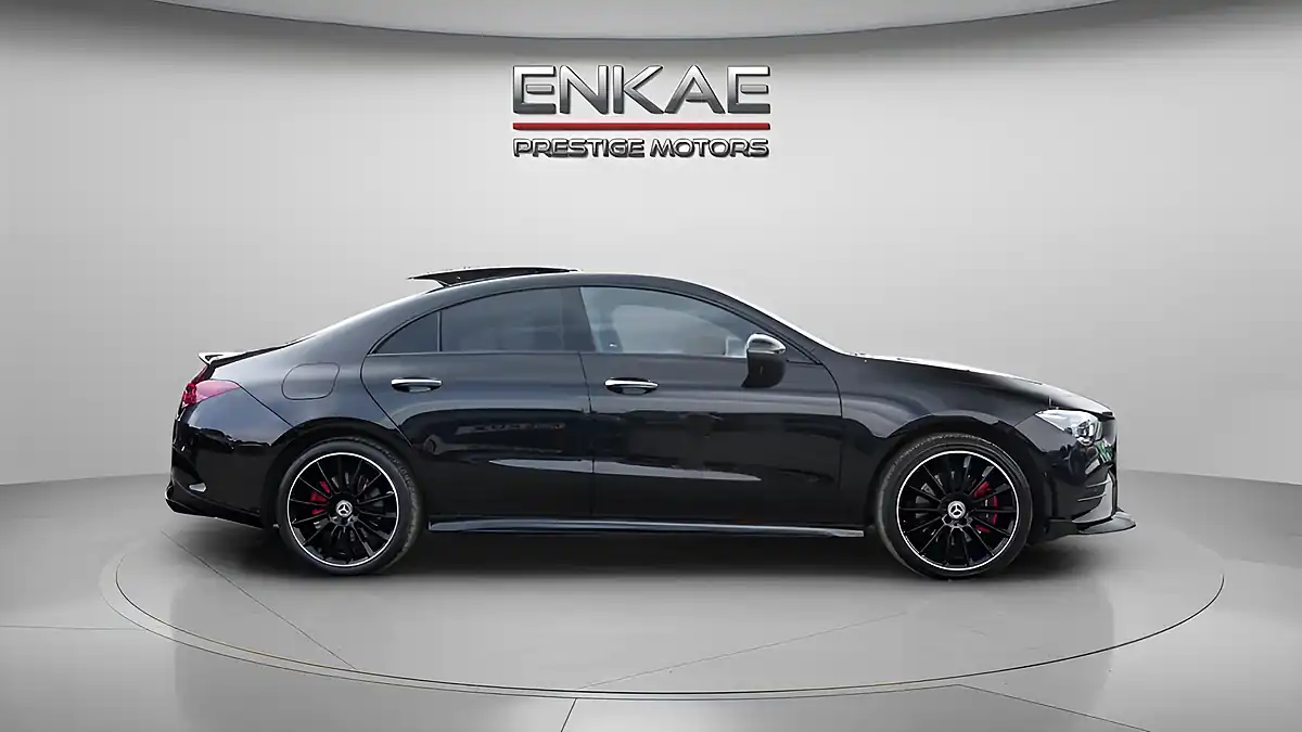 Used 2023 Mercedes-Benz Cla AMG Line Night Edition (premium Plus) Black - Interior and Exterior details 4