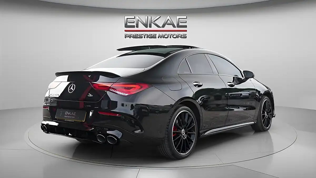 Used 2023 Mercedes-Benz Cla AMG Line Night Edition (premium Plus) Black - Interior and Exterior details 5