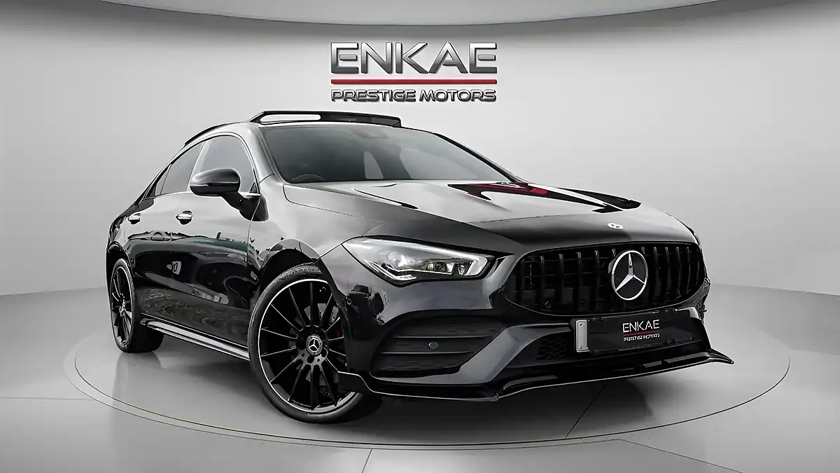 Used 2023 Mercedes-Benz Cla AMG Line Night Edition (premium Plus) Black - Interior and Exterior details 3