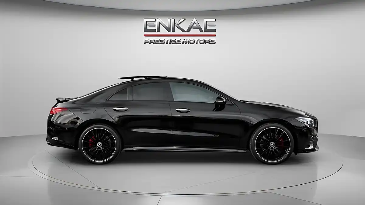 Used 2023 Mercedes-Benz Cla AMG Line Night Edition (premium Plus) Black - Interior and Exterior details 4
