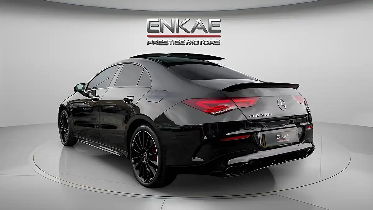 Used 2023 Mercedes-Benz Cla AMG Line Night Edition (premium Plus) Black - Interior and Exterior details 6