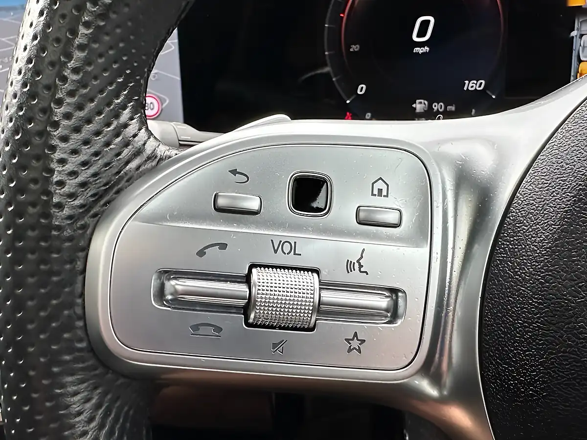 Used 2023 Mercedes-Benz Cla AMG Line Night Edition (premium Plus) Denim Blue - Interior and Exterior details 12
