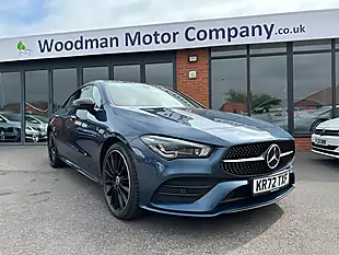 Used 2023 Mercedes-Benz Cla AMG Line Night Edition (premium Plus) Denim Blue - Interior and Exterior details 20