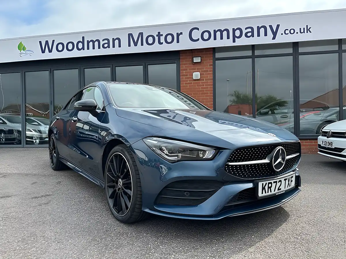 Used 2023 Mercedes-Benz Cla AMG Line Night Edition (premium Plus) Denim Blue - Interior and Exterior details 20