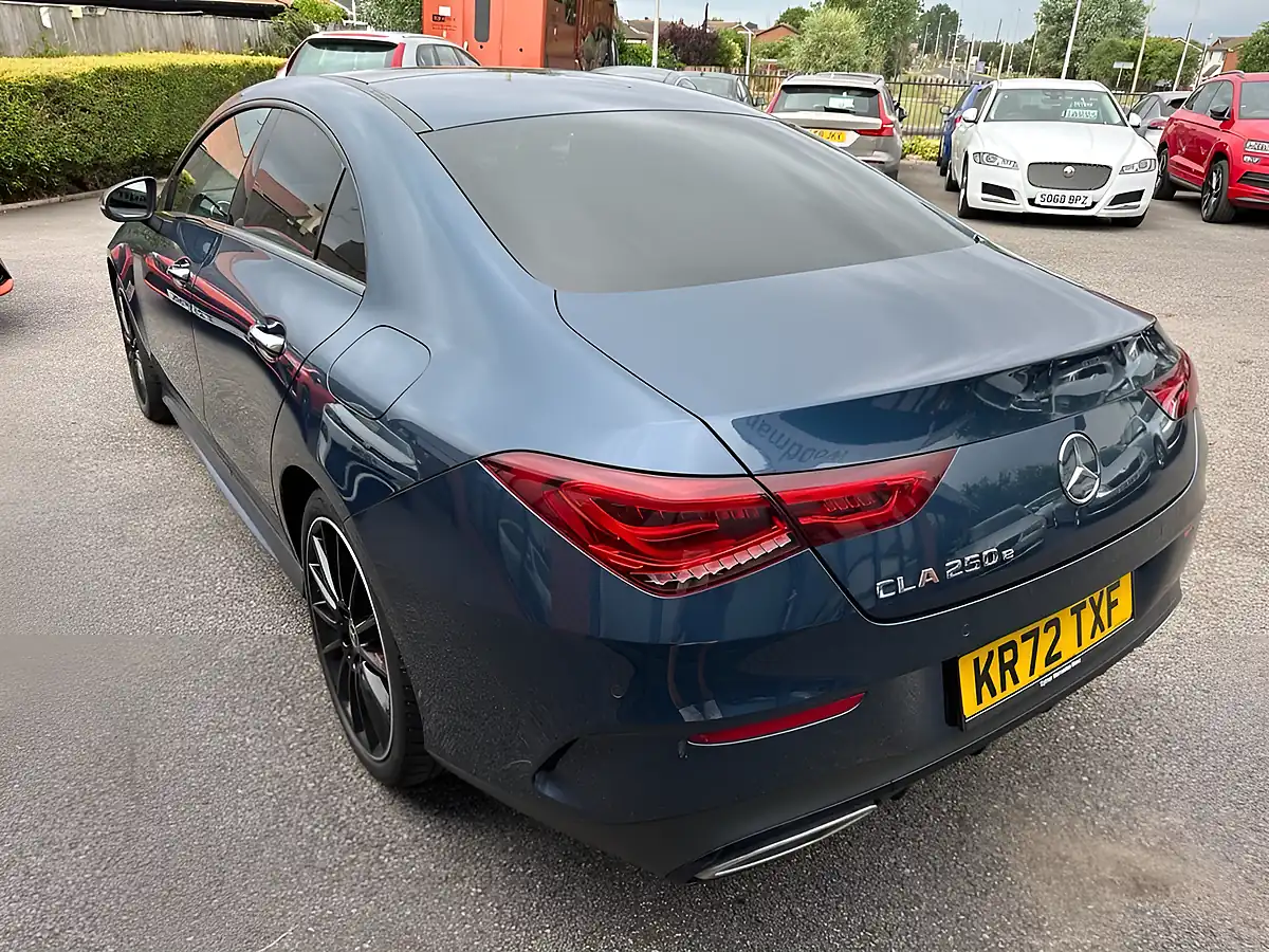 Used 2023 Mercedes-Benz Cla AMG Line Night Edition (premium Plus) Denim Blue - Interior and Exterior details 5