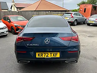 Used 2023 Mercedes-Benz Cla AMG Line Night Edition (premium Plus) Denim Blue - Interior and Exterior details 6