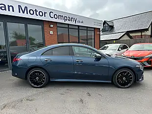 Used 2023 Mercedes-Benz Cla AMG Line Night Edition (premium Plus) Denim Blue - Interior and Exterior details 8