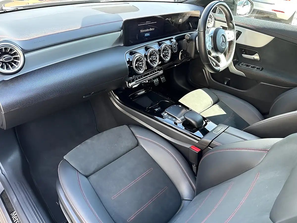 Used 2023 Mercedes-Benz Cla AMG Line Night Edition (premium Plus) Grey - Interior and Exterior details 12
