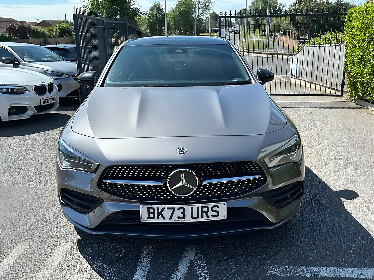 Used 2023 Mercedes-Benz Cla AMG Line Night Edition (premium Plus) Grey - Interior and Exterior details 2