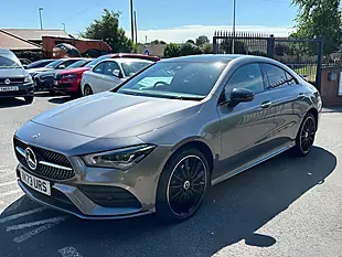 Used 2023 Mercedes-Benz Cla AMG Line Night Edition (premium Plus) Grey - Interior and Exterior details 3