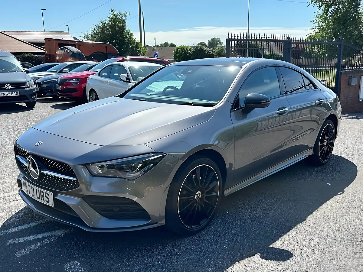 Used 2023 Mercedes-Benz Cla AMG Line Night Edition (premium Plus) Grey - Interior and Exterior details 3