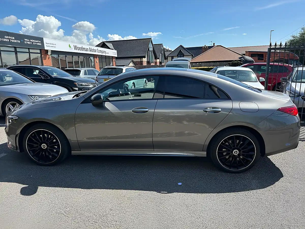 Used 2023 Mercedes-Benz Cla AMG Line Night Edition (premium Plus) Grey - Interior and Exterior details 4