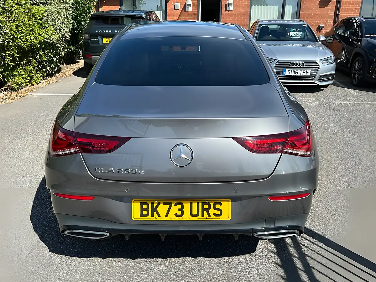 Used 2023 Mercedes-Benz Cla AMG Line Night Edition (premium Plus) Grey - Interior and Exterior details 6