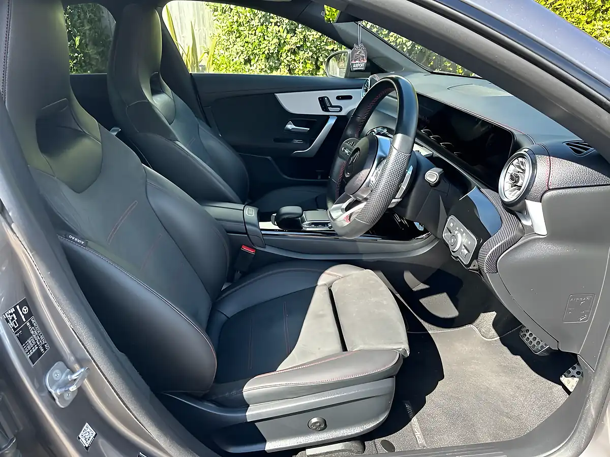Used 2023 Mercedes-Benz Cla AMG Line Night Edition (premium Plus) Grey - Interior and Exterior details 9