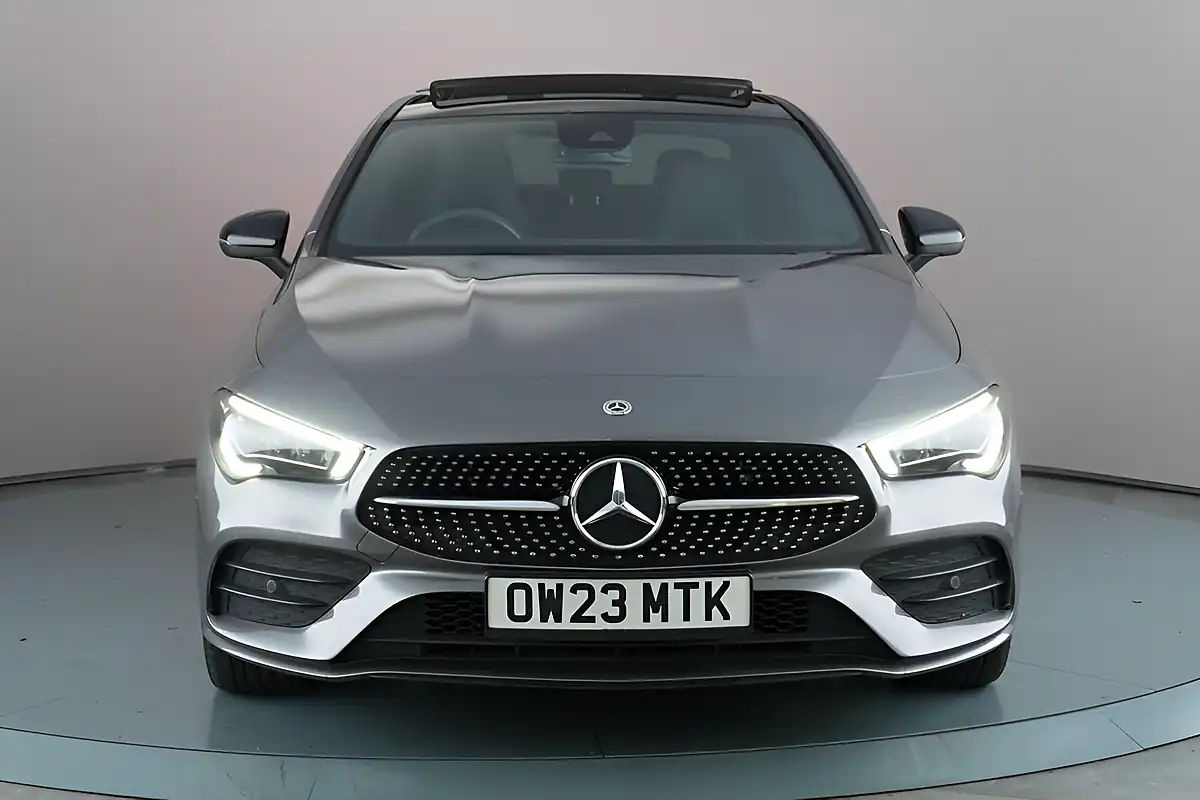 Used 2023 Mercedes-Benz Cla AMG Line Night Edition (premium Plus) Grey - Interior and Exterior details 2