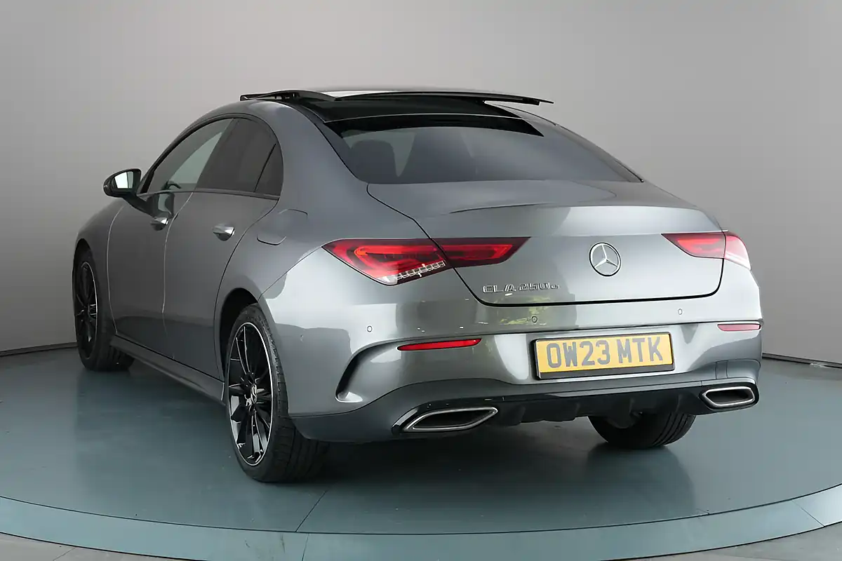 Used 2023 Mercedes-Benz Cla AMG Line Night Edition (premium Plus) Grey - Interior and Exterior details 4