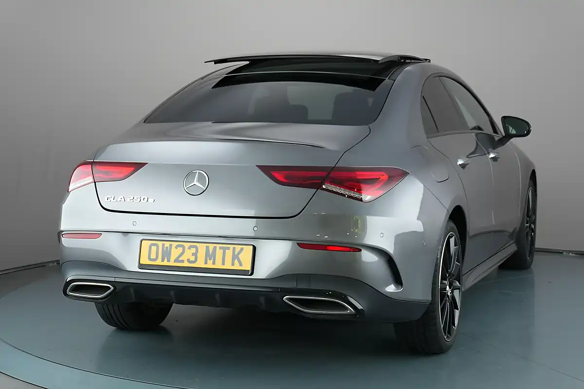 Used 2023 Mercedes-Benz Cla AMG Line Night Edition (premium Plus) Grey - Interior and Exterior details 8