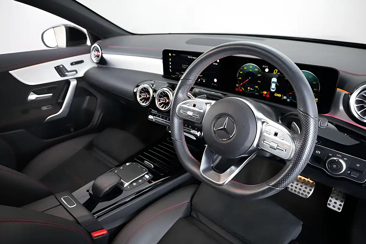 Used 2023 Mercedes-Benz Cla AMG Line Night Edition (premium Plus) Grey - Interior and Exterior details 9