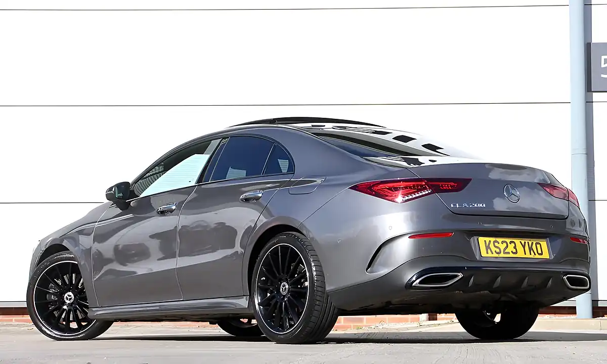 Used 2023 Mercedes-Benz Cla AMG Line Night Edition (premium Plus) Grey - Interior and Exterior details 10