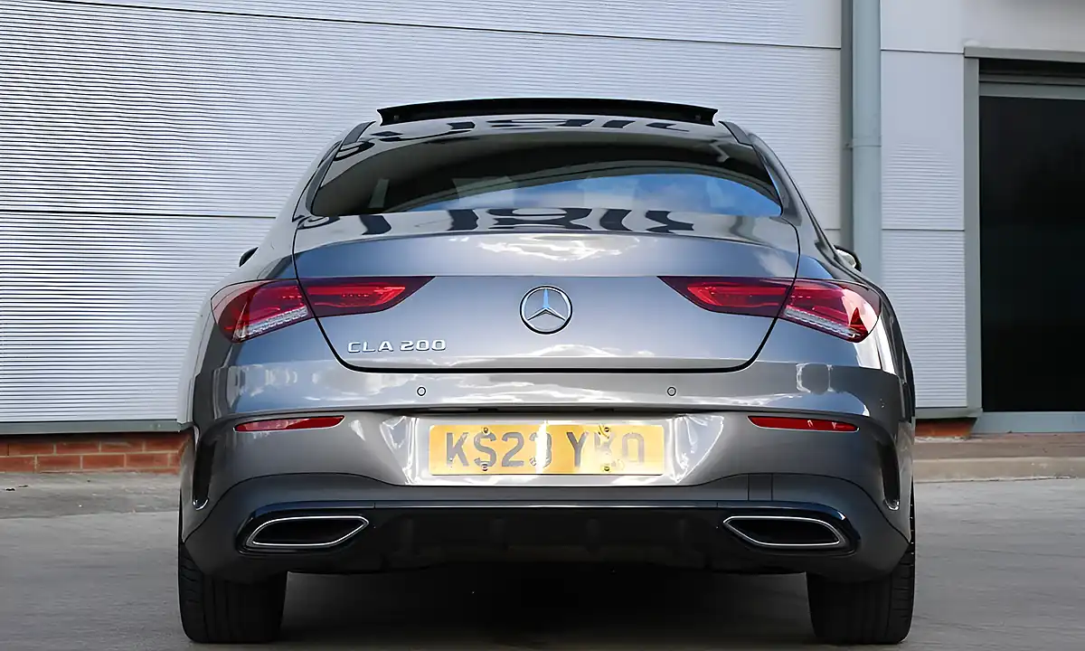 Used 2023 Mercedes-Benz Cla AMG Line Night Edition (premium Plus) Grey - Interior and Exterior details 12