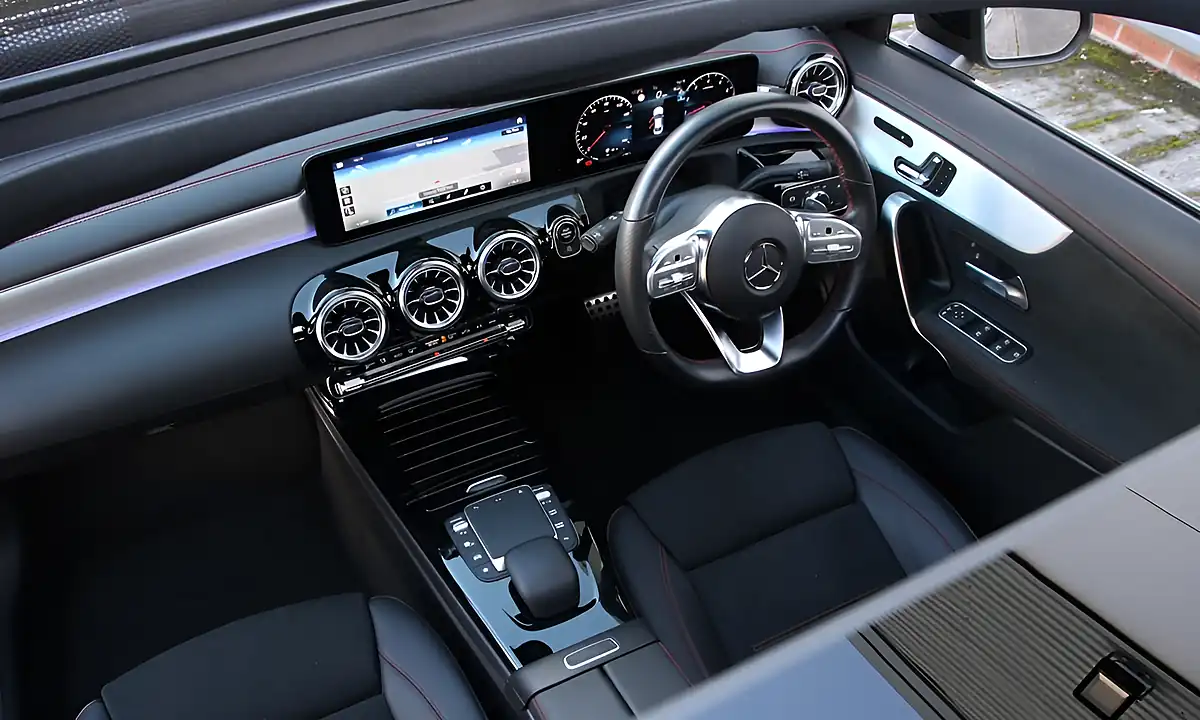 Used 2023 Mercedes-Benz Cla AMG Line Night Edition (premium Plus) Grey - Interior and Exterior details 2