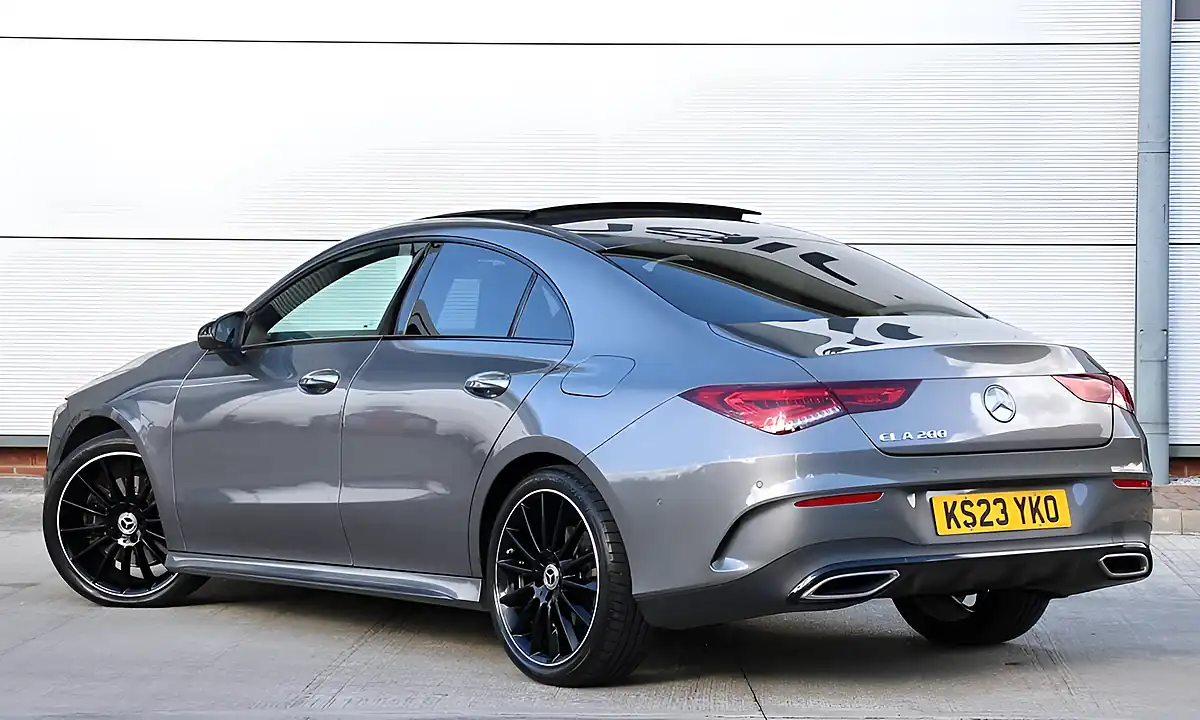 Used 2023 Mercedes-Benz Cla AMG Line Night Edition (premium Plus) Grey - Interior and Exterior details 3