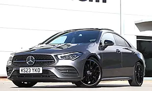 Used 2023 Mercedes-Benz Cla AMG Line Night Edition (premium Plus) Grey - Interior and Exterior details 5