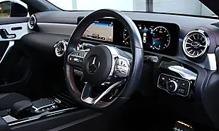 Used 2023 Mercedes-Benz Cla AMG Line Night Edition (premium Plus) Grey - Interior and Exterior details 8