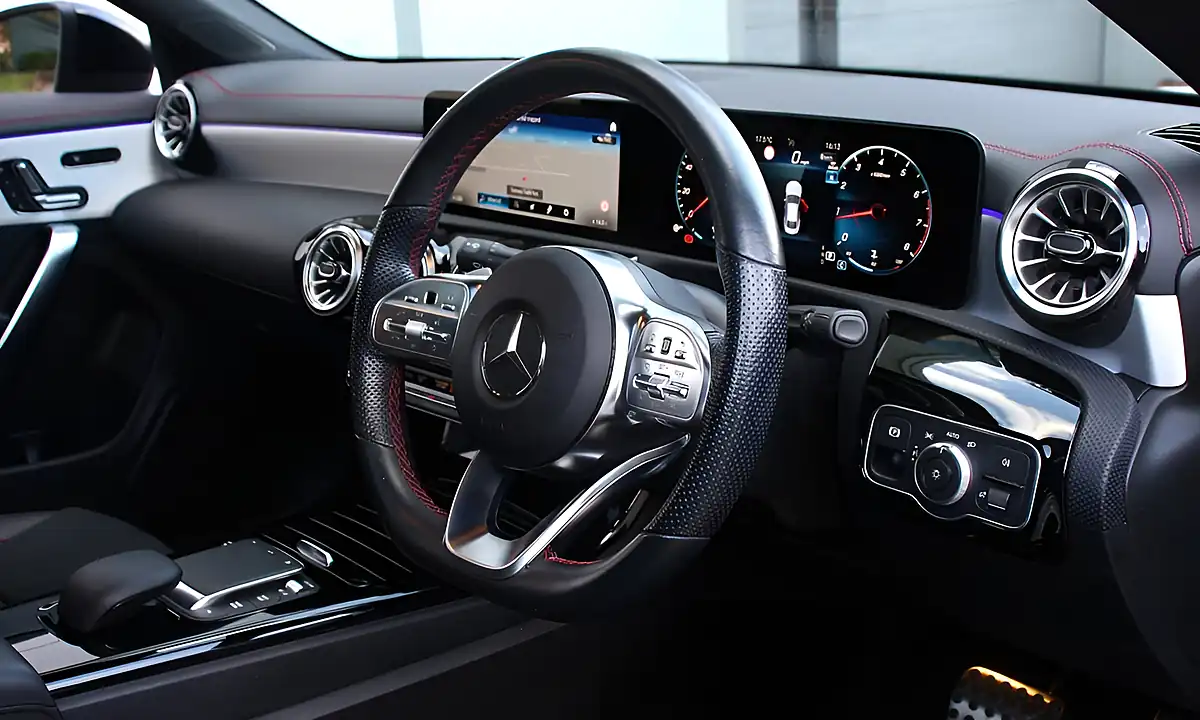 Used 2023 Mercedes-Benz Cla AMG Line Night Edition (premium Plus) Grey - Interior and Exterior details 8