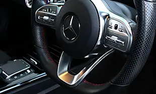 Used 2023 Mercedes-Benz Cla AMG Line Night Edition (premium Plus) Grey - Interior and Exterior details 9