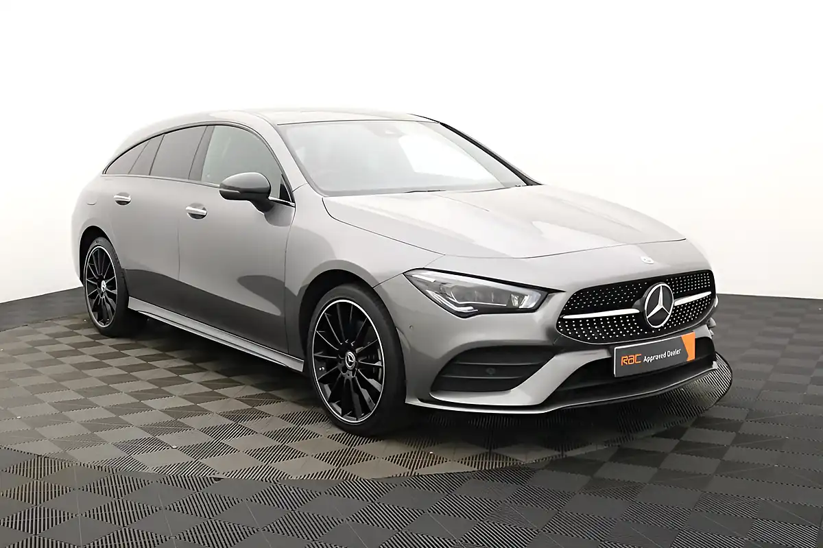 Used 2023 Mercedes-Benz Cla AMG Line Night Edition Premium Plus Shooting Brake Grey - Interior and Exterior details 10