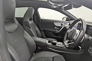 Used 2023 Mercedes-Benz Cla AMG Line Night Edition Premium Plus Shooting Brake Grey - Interior and Exterior details 3