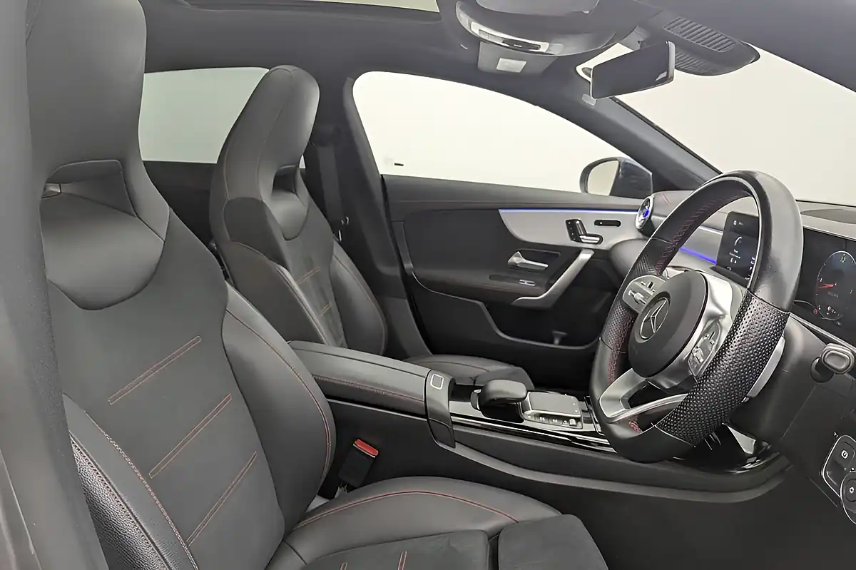 Used 2023 Mercedes-Benz Cla AMG Line Night Edition Premium Plus Shooting Brake Grey - Interior and Exterior details 3