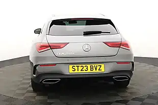 Used 2023 Mercedes-Benz Cla AMG Line Night Edition Premium Plus Shooting Brake Grey - Interior and Exterior details 5