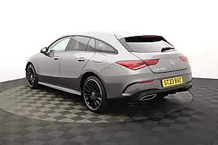 Used 2023 Mercedes-Benz Cla AMG Line Night Edition Premium Plus Shooting Brake Grey - Interior and Exterior details 6