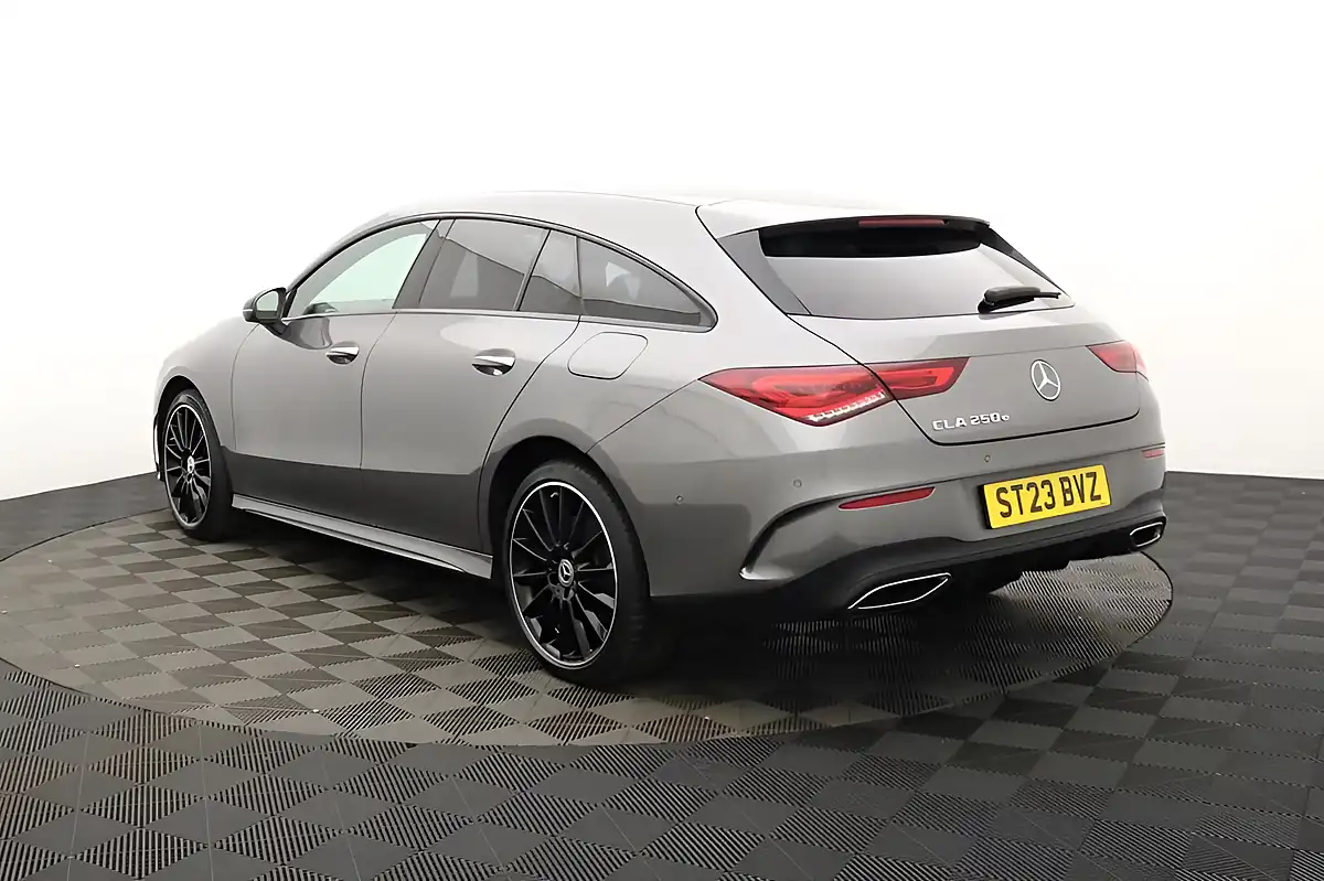 Used 2023 Mercedes-Benz Cla AMG Line Night Edition Premium Plus Shooting Brake Grey - Interior and Exterior details 6