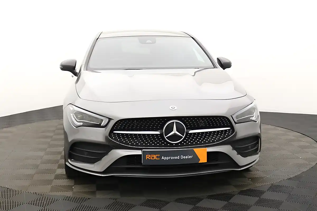 Used 2023 Mercedes-Benz Cla AMG Line Night Edition Premium Plus Shooting Brake Grey - Interior and Exterior details 9
