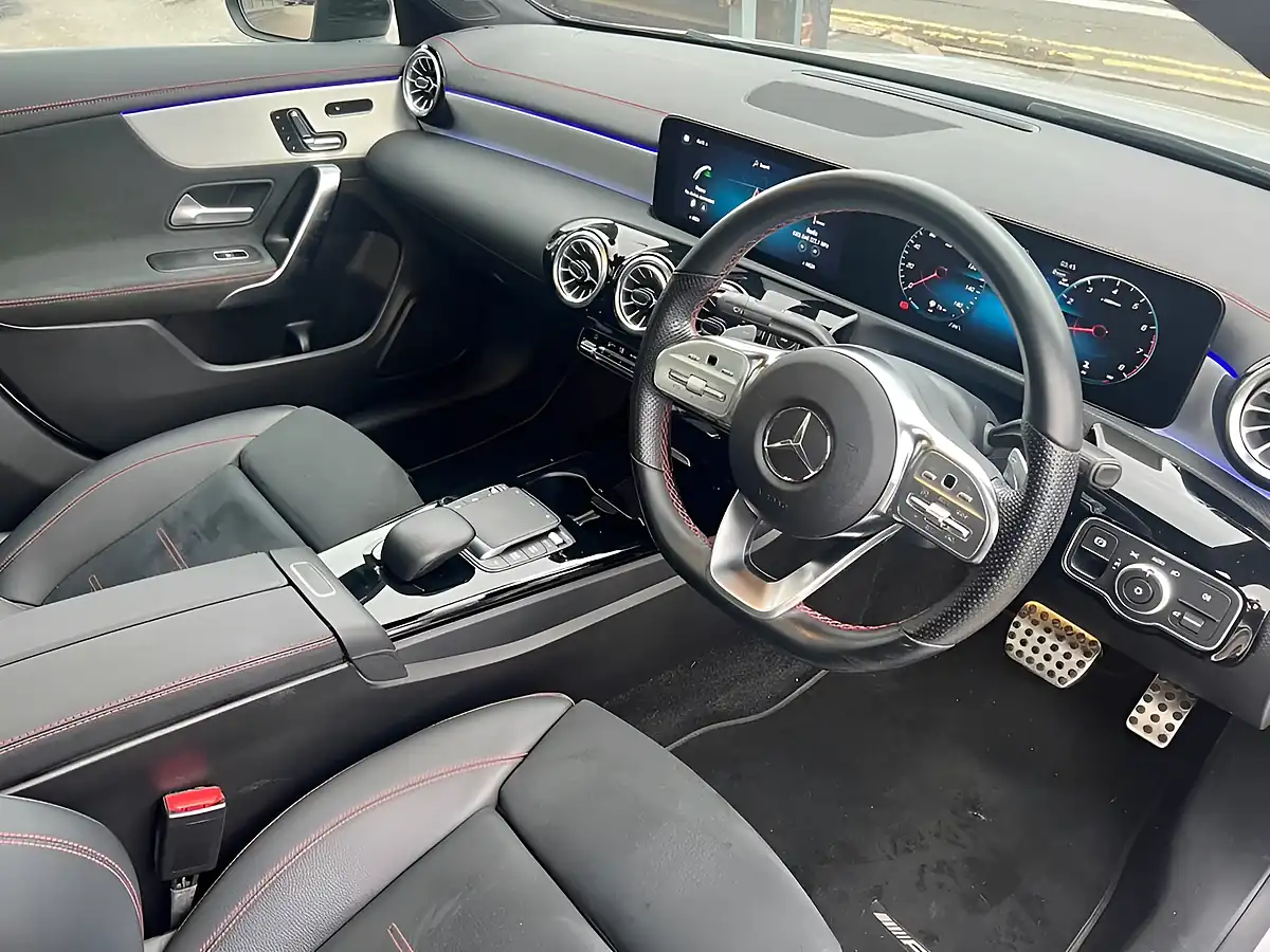 Used 2023 Mercedes-Benz Cla AMG Line Night Edition (premium Plus) Silver - Interior and Exterior details 11