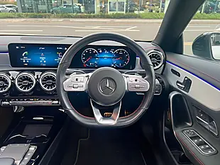 Used 2023 Mercedes-Benz Cla AMG Line Night Edition (premium Plus) Silver - Interior and Exterior details 13