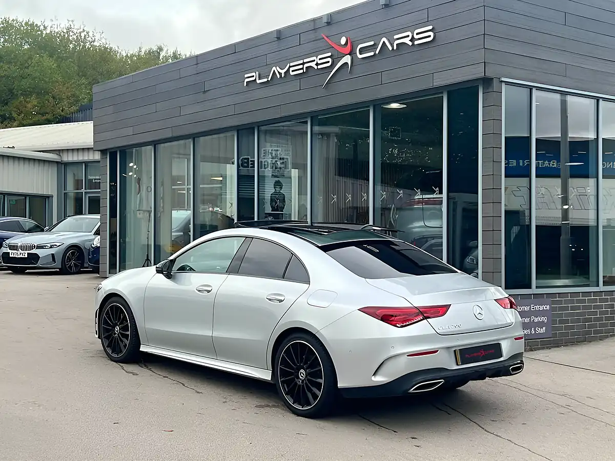 Used 2023 Mercedes-Benz Cla AMG Line Night Edition (premium Plus) Silver - Interior and Exterior details 19