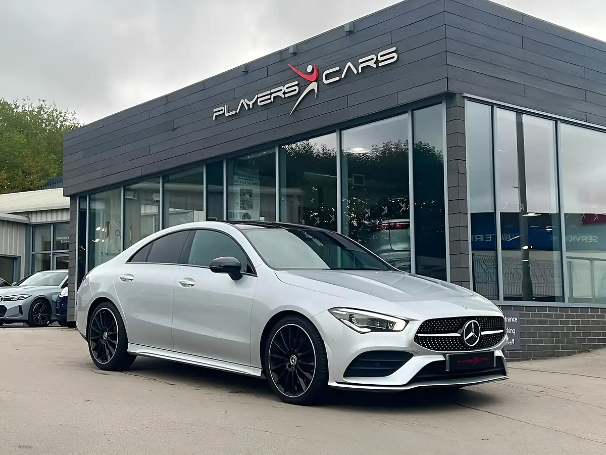 Used 2023 Mercedes-Benz Cla AMG Line Night Edition (premium Plus) Silver - Interior and Exterior details 2