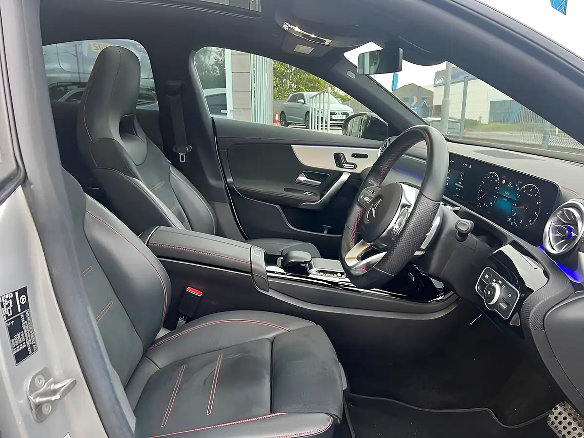 Used 2023 Mercedes-Benz Cla AMG Line Night Edition (premium Plus) Silver - Interior and Exterior details 7