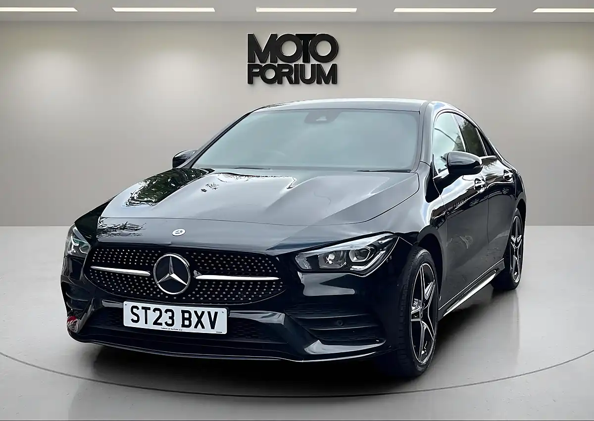 Used 2023 Mercedes-Benz Cla AMG Line Premium Black - Interior and Exterior details 10