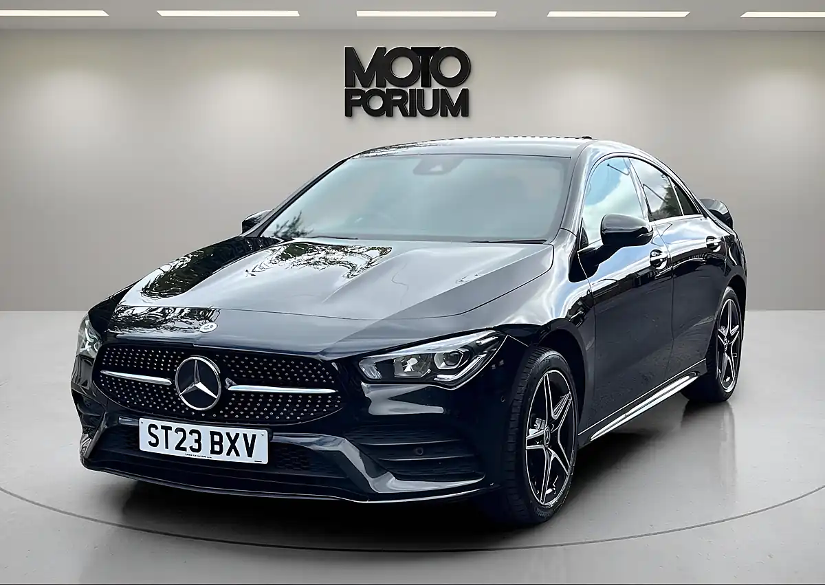 Used 2023 Mercedes-Benz Cla AMG Line Premium Black - Interior and Exterior details 4