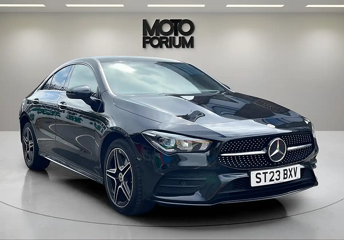 Used 2023 Mercedes-Benz Cla AMG Line Premium Black - Interior and Exterior details 8