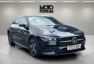 Used 2023 Mercedes-Benz Cla AMG Line Premium Black - Interior and Exterior details 9